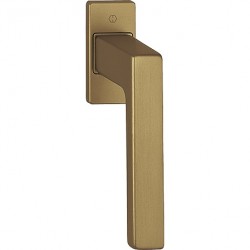Hoppe Fenstergriff Austin Alu bronzefarben mittel matt Secustik® 32-42 mm