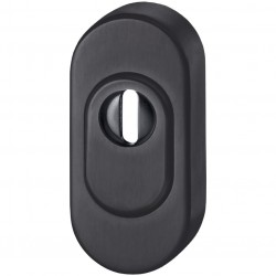 FSB Profiltür-Schutzrosette 3249 Alu schwarz eloxiert